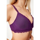 Ysabel Mora Podložen modrček Midnight Plum, brez kosti | Shoptok.si