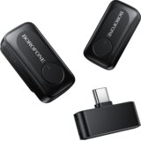 Borofone Lavalier bežični mikrofon BFK17 Lemai Type C crni - 2 komada | Shoptok.si
