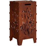  Kamin Rđa 47 x 38 x 75 cm Otporni čelik | shoptok.hr