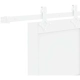  Klizna vrata Bijela 83 x 232 cm Masivna borovina | shoptok.hr