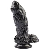 CHISA NOVELTIES Chisa Doombringer Dildo 17.5cm Black Cene