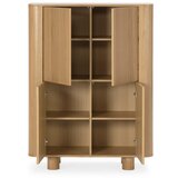 MOME Ormarić u dekoru hrasta u prirodnoj boji 100x133x40 cm Padoc – | shoptok.hr