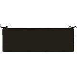  Jastuk za sjedalo SOEST 100% poliester Crna 120 x 40 x 10 cm Slike