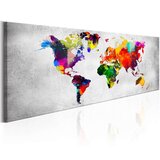  Slika - World Map: Coloured Revolution 150x50 Cijene