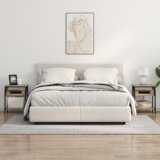 vidaXL Nočne omarice 2 pcs sonoma hrast 38 x 30 x 48 cm | Shoptok.si
