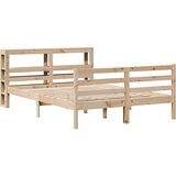 vidaXL Okvir kreveta bez madraca 150 x 200 cm od masivne borovine Cijene