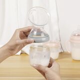 Haakaa ručna izdajalica silikonski set s bocom od 160 ml | shoptok.hr
