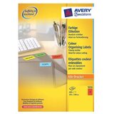 Avery Zweckform Etikete za označevanje, rdeče 105 x 148 mm | Shoptok.si