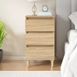  Nočna omarica sonoma hrast 40x35x70 cm inženirski les | Shoptok.si