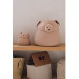 Lorena Canals Svijetlo ružičasta tekstilna dječja kutija za pohranu ø 17x15 cm Mini Peggy the Pig – | shoptok.hr