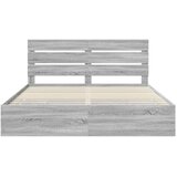  Okvir za krevet Siva Sonoma 180 x 200 cm Inženjersko Drvo - Sivi hrast sonoma 180 x 200 cm | shoptok.hr