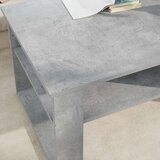  Klubska miza Betonsko siva 96 x 54 x 44 cm Konstruiran les, (5000121465) | Shoptok.si