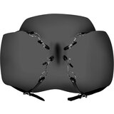 Ouch! Xtreme Labia Spreader with Clamps Black Cene