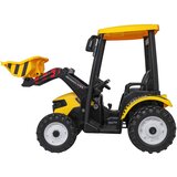 Traktor na akumulator s prikolicom MEGA D68 - žuti | Shoptok.si