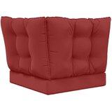  Zunanja blazina za kavč 3 pcs vinsko rdeča Poliester, (5000202546) | Shoptok.si