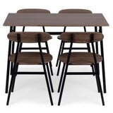 ModernHome OSLO blagovaonski set – stol i 4 stolice 110 × 70 cm | shoptok.hr