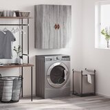 vidaXL Stenska omarica siva sonoma 69,5x34x90 cm | Shoptok.si