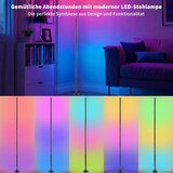 AOUROW 120 cm RGB LED talna svetilka z daljincem in aplikacijo | Shoptok.si