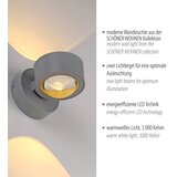 SCHÖNER WOHNEN 19331-21 - LED zidno svetlo CHIA 2xLED/2W/230V antracit | Eponuda.com