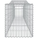  Lučne gabionske košare 6 kom 400x50x60/80 cm pocinčano željezo | shoptok.hr