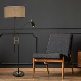 Aberto Design podna lampa Forza, 165 cm, E27, Crno Cene