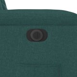  Električni naslonjač na podizanje tkanina tamnozeleni | shoptok.hr