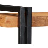 vidaXL Stenska polica 70x33x35 cm Masivni les Akacija | Shoptok.si