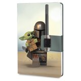 Lego Star Wars sveska sa gel olovkom u obliku svetlosne sablje: Mandalorac Cene