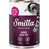 Smilla Ekonomično pakiranje lončić s više vrsta mesa 24 x 400 g - perad, govedina i divljač Cijene