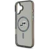 Karl Lagerfeld Ohišje za iPhone 16 Printed IML K in CH MagSafe Compatible, Prozorno črna, (5000016229) | Shoptok.si
