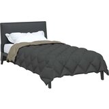  Zimska posteljnina Svetlo siva in antracit 200 x 140 cm, (5000147403) | Shoptok.si