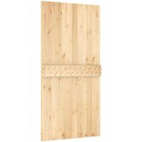  Drsna vrata s kompletom vodil 100x210 cm trdna borovina, (20999179) | Shoptok.si