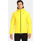 Kilpi Men's down jacket PYRAMIDEN-M Yellow