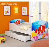  Otroška postelja ACMA z motivom + predal 160x80 cm 28 Clown Fish | Shoptok.si