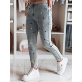 DStreet Spodnie damskie jeasnowe slim fit w gwiazdki SHINYFIT niebieskie Cijene