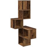 vidaXL Polica za vogal na steni Star les 48 x 48 x 120 cm, (5000307460) | Shoptok.si