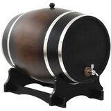 vidaXL sod za vino s pipo trdna borovina 35 l | Shoptok.si