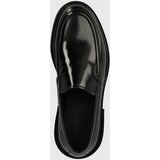 Calvin Klein Kožne mokasinke MOCCASIN CLEAN za muškarce, boja: crna, HM0HM01375 | shoptok.hr