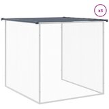  Kavez za kokoši s krovom antracit 403x98x90 cm pocinčani čelik | shoptok.hr