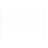 Divlja ograda Vruće pocinčano 1000 x 120 x 0,18 cm Željezo | Eponuda.com