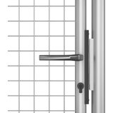  Vrata pocinkano jeklo 105x150 cm srebrna | Shoptok.si