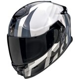 Scorpion kaciga Exo-gt sp air touradven pearl white-silver