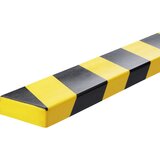 Durable Profil za zaščito površin, tip S20, profil 1 m, ŠxV 60 x 20 mm, rumene / črne barve | Shoptok.si