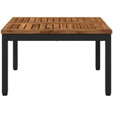  Stolić za kavu Prirodna i crna 60 x 60,5 x 36 cm | shoptok.hr