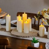 ZEVAOR 8x LED vodoodporne brezplamenske sveče z daljincem | Shoptok.si