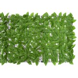 Balkonski zaslon sa zelenim lišćem 200 x 75 cm | shoptok.hr