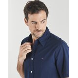 Tommy Jeans TJM REG SEERSUCKER SHIRT EXT Tamno plava | shoptok.hr