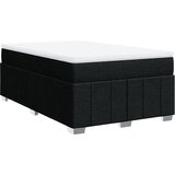  Krevet box spring s madracem crni 120 x 190 cm od tkanine | shoptok.hr