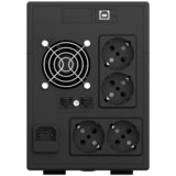 Njoy Cadu 1500 - UPCMTLS615HCAAZ01B 1500 VA / 900 W Line Interactive, 4 x Schuko, HID USB port, Ultra fast charger, LAN protection ups | ePonuda.com