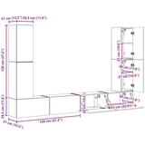  pcs Črna - - črna - 76.34 - 30 x 31 x 60 cm - 2025-vidaXL-Uvoz_2 | Shoptok.si